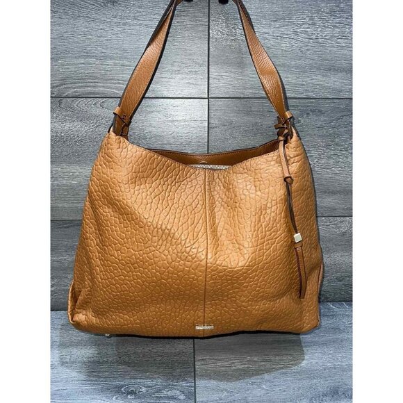 Vince Camuto Convertible Leather Tote Tania Caramel Crisp,Bag - Picture 1 of 9